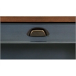 Pemberley Row Wood Blue Desk Rectangular Storage Drawer 48