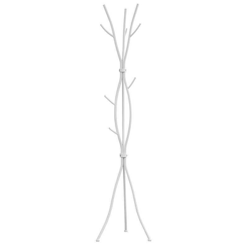 Pemberly Row Coat Rack Hall Tree 11 Hooks Entryway 74