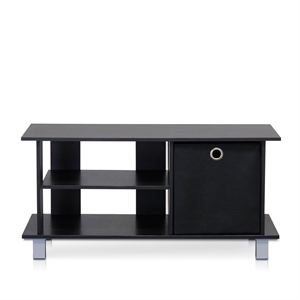 Pemberly Row Wood TV Entertainment Center for TV up to 32&quot in Espresso