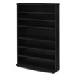 Pemberley Row Engineered Wood Espresso Multimedia Storage Tower Rectangular Adjustable Shelves 45.5