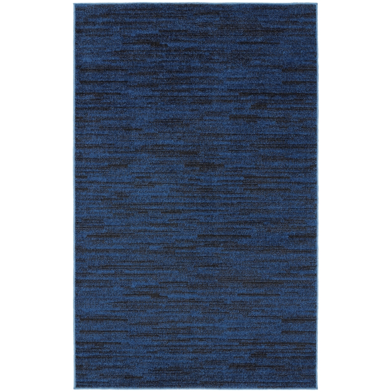 Pemberly Row 3' x 5' Midnight Blue Outdoor Indoor/Outdoor Rug