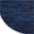Pemberly Row 6' x ROUND Midnight Blue Outdoor Indoor/Outdoor Rug