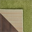 Pemberly Row Contemporary 3' x 5' Green Outdoor Indoor/Outdoor Rug