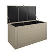 Pemberly Row Outdoor Patio Deck Storage Box Extra Large 180 Gallons in Tan