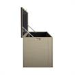Pemberly Row Outdoor Patio Deck Storage Box Extra Large 180 Gallons in Tan