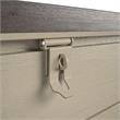 Pemberly Row Outdoor Patio Deck Storage Box Extra Large 180 Gallons in Tan