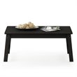 Pemberly Row Contemporary Engineered Wood Beginning Coffee Table in Espresso