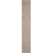 Pemberly Row 10' Runner Beige Fabric Modern Area Rug (10' Runner)