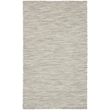 Pemberly Row 3' x 5' Light Gray Fabric Modern Area Rug (3' x 5')