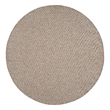 Pemberly Row 8' x Round Beige Fabric Modern Area Rug (8' Round)