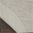 Pemberly Row 8' x Round Light Gray Fabric Modern Area Rug (8' Round)