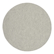 Pemberly Row 8' x Round Light Gray Fabric Modern Area Rug (8' Round)