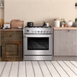 Pemberly Row 30 in. 5.0 cu. ft Single Oven Gas Range with 5 Burner Cooktop