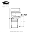 Pemberly Row 30 in. 5.0 cu. ft Single Oven Gas Range with 5 Burner Cooktop