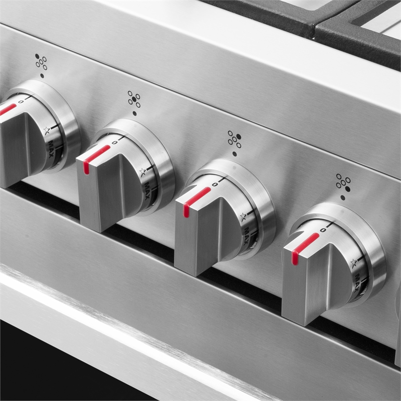 Pemberly Row 30 in. 5.0 cu. ft Single Oven Gas Range with 5 Burner Cooktop