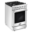 Pemberly Row 24 in. Freestanding Gas Range with 3.73 cu. ft. Capacity Oven