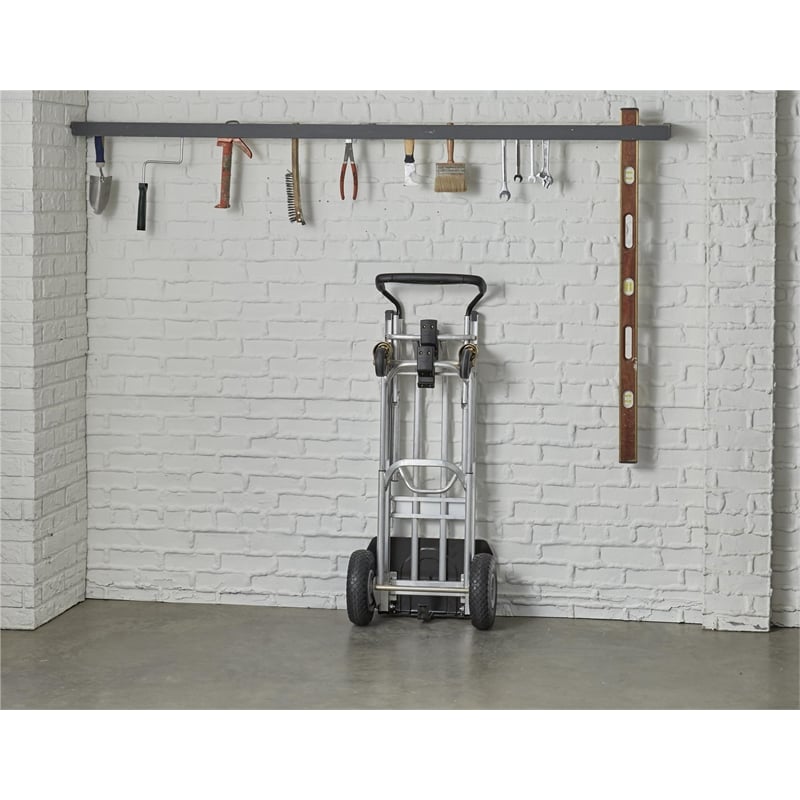 Pemberly Row 4-in-1 Folding/Assisted Hand Truck/Platform Cart - Flat-Free Wheels