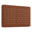 Pemberley Row Vegan Leather Walnut Brown Headboard Rectangular Wall-Mount Twin