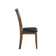 Pemberly Row Contemporary 6-Piece Wood Dining Table Set in Brown
