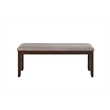Pemberly Row Contemporary 6-Piece Wood Dining Table Set in Cherry
