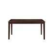 Pemberly Row Contemporary 6-Piece Wood Dining Table Set in Cherry