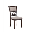 Pemberly Row Contemporary 6-Piece Wood Dining Table Set in Cherry