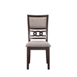 Pemberly Row Contemporary 6-Piece Wood Dining Table Set in Cherry