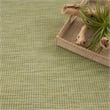 Pemberly Row Modern / Contemporary 6' x 9' Fabric Green Area Rug