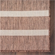 Pemberly Row Contemporary 8' x 10' Fabric Natural Ivory Area Rug