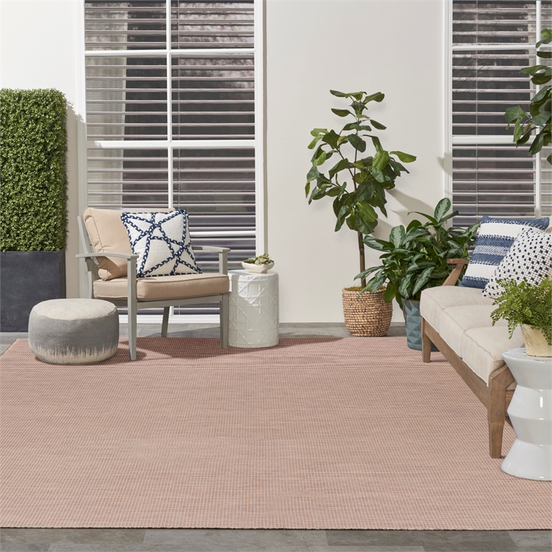 Pemberly Row Modern / Contemporary Fabric 9' x 12' Jute Area Rug