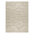 Pemberly Row Contemporary 8' x 10' Fabric Grey Ivory Area Rug