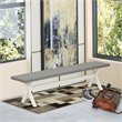 Pemberly Row Contemporary X-Style 15x72