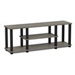 Pemberly Row Wood Entertainment TV Stand for TV up to 50