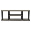 Pemberly Row Wood Entertainment TV Stand for TV up to 50