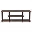 Pemberly Row Wood Entertainment TV Stand for TV up to 50