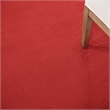 Pemberly Row 7' x Square Brick Red Fabric Outdoor Area Rug (7' Square)