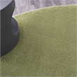 Pemberly Row 8' x Round Green Fabric Outdoor Area Rug (8' Round)