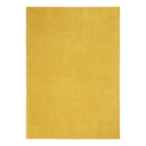 Pemberly Row 5' x 7' Yellow Fabric Outdoor Area Rug (5' x 7')
