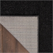 Pemberly Row 5' x 8' Black Fabric Outdoor Area Rug (5' x 8')