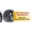 Pemberly Row All-in-One Washer Dryer w/ Pet Cycle - 1.62cf/15lbs+Portability Kit