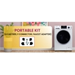 Pemberly Row All-in-One Washer Dryer w/ Pet Cycle - 1.62cf/15lbs+Portability Kit