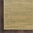 Pemberly Row Contemporary 6' x 9' Fabric Green Gold Area Rug