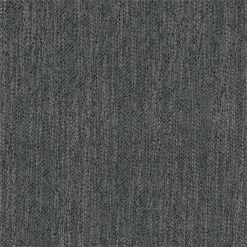 Pemberly Row Contemporary Fabric Upholstered Counter Chairs in Dark Gray