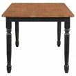 Pemberly Row Rectangular 63-inch Wood Dining Table in Walnut