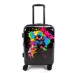 Pemberly Row Traditional Plastic 3-Piece Hardside Spinner Set in Multi-Color