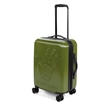 Pemberly Row Traditional Plastic 3-Piece Hardside Spinner Set in Olive