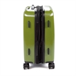 Pemberly Row Traditional Plastic 3-Piece Hardside Spinner Set in Olive