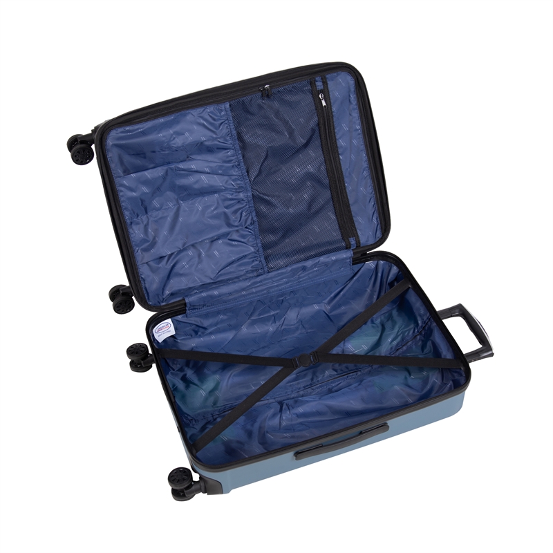 Pemberly Row 3-Piece Hardside Spinner Luggage Set in Dusk Blue