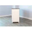 Pemberly Row Solid Wood Contemporary 66