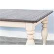 Pemberly Row Contemporary Wood Rectangular Extension Dining Table